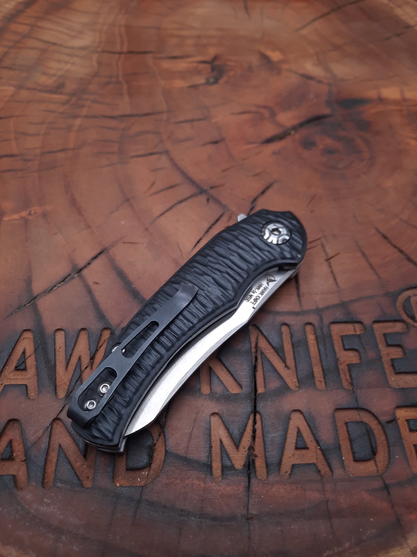 HAWK-5s N690 POCKET KNIFE WITH LINERLOCK CLIP