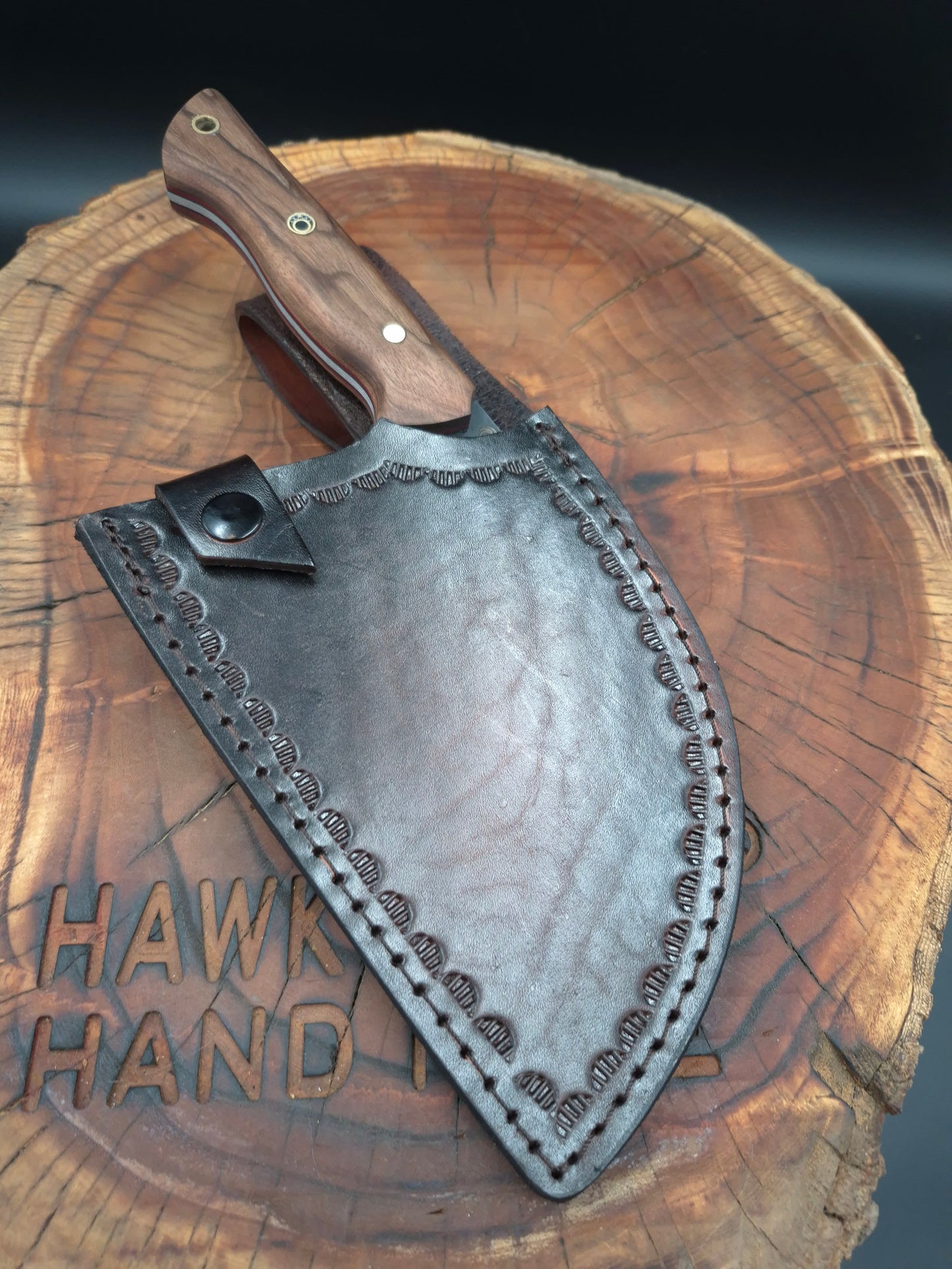 ALMAZAN 80CrV2 Carbon Steel (WALNUT)