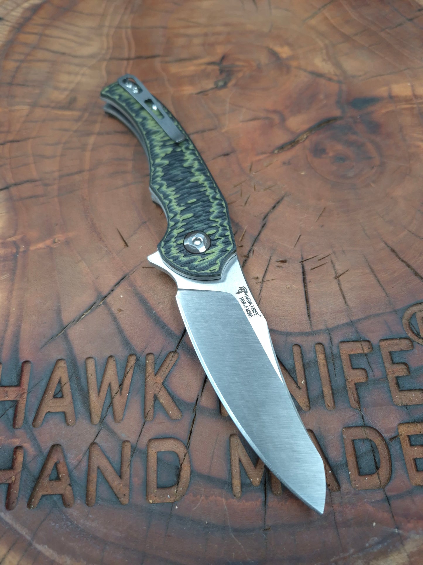 HAWK-5 M390 LİNERLOCK G10 ÇAKI