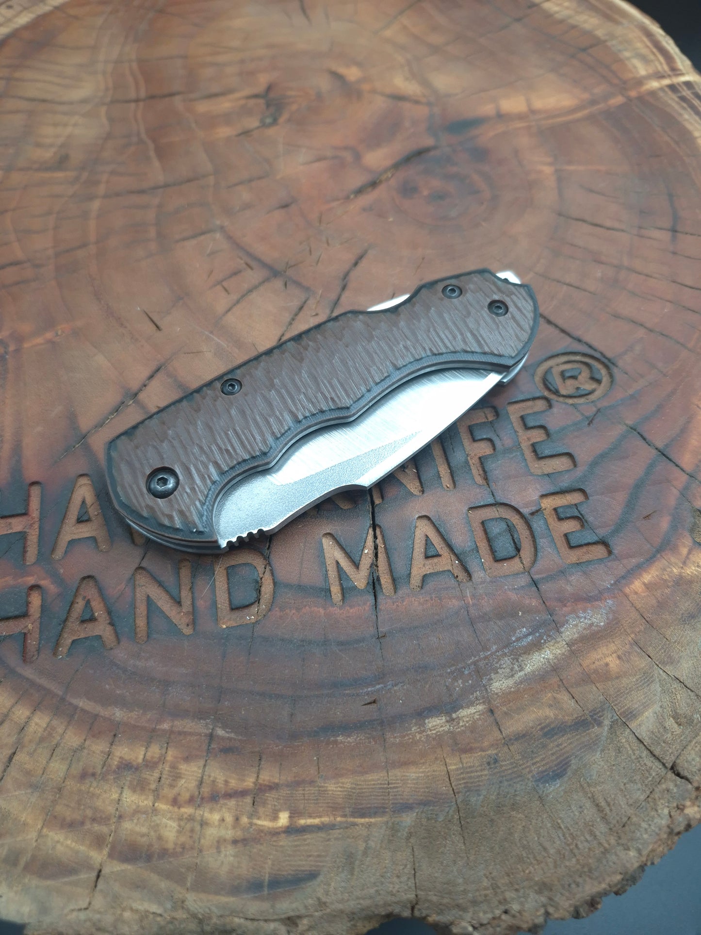 HWK-4 ELMAX CLIP POCKET KNIFE (CHOCOLATE)