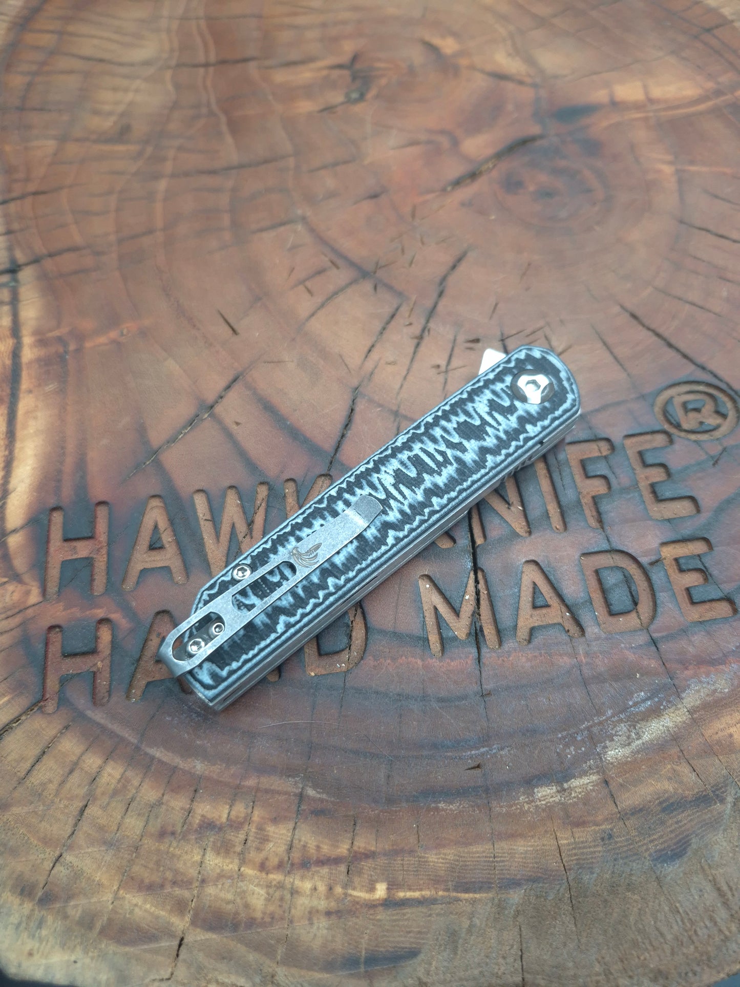 HAWK-6T N690 LINERLOCK G10 CLIP POCKET KNIFE