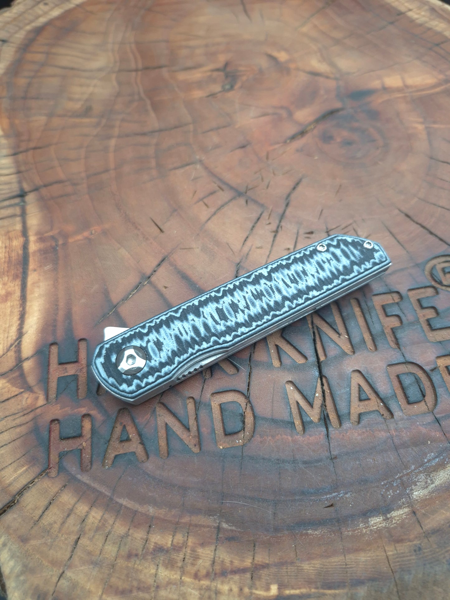 HAWK-6T N690 LINERLOCK G10 CLIP POCKET KNIFE