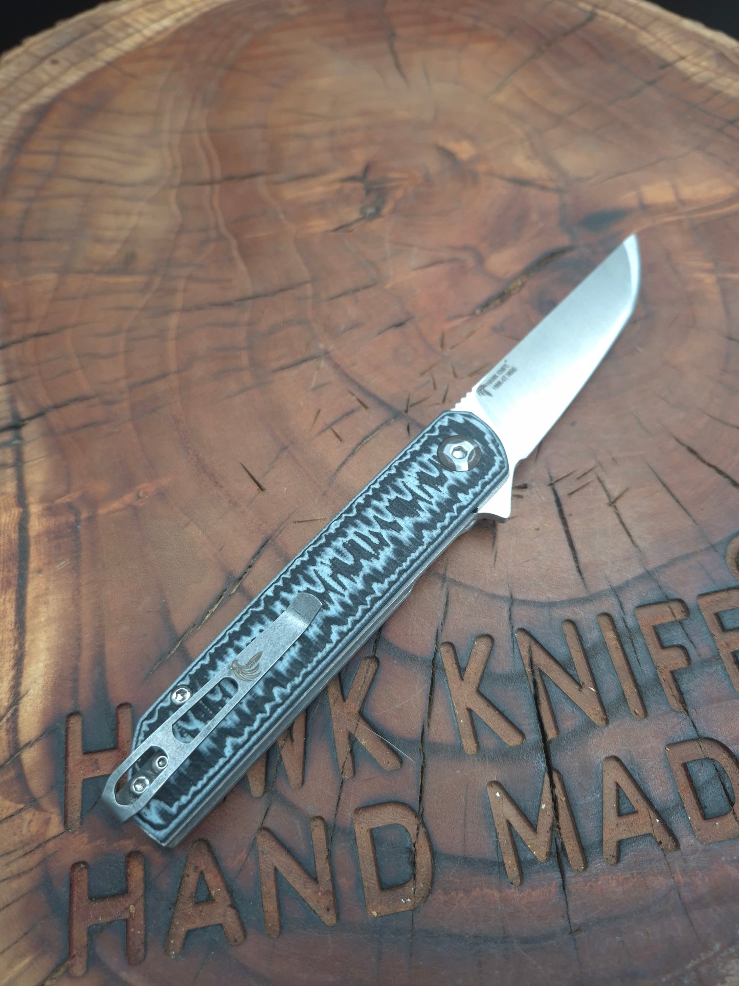 HAWK-6T N690 LINERLOCK G10 CLIP POCKET KNIFE