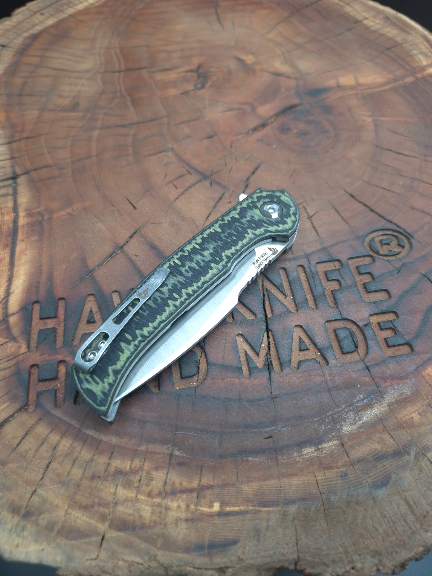 HAWK-2 N690 G10 LINERLOCK Pocket Knife
