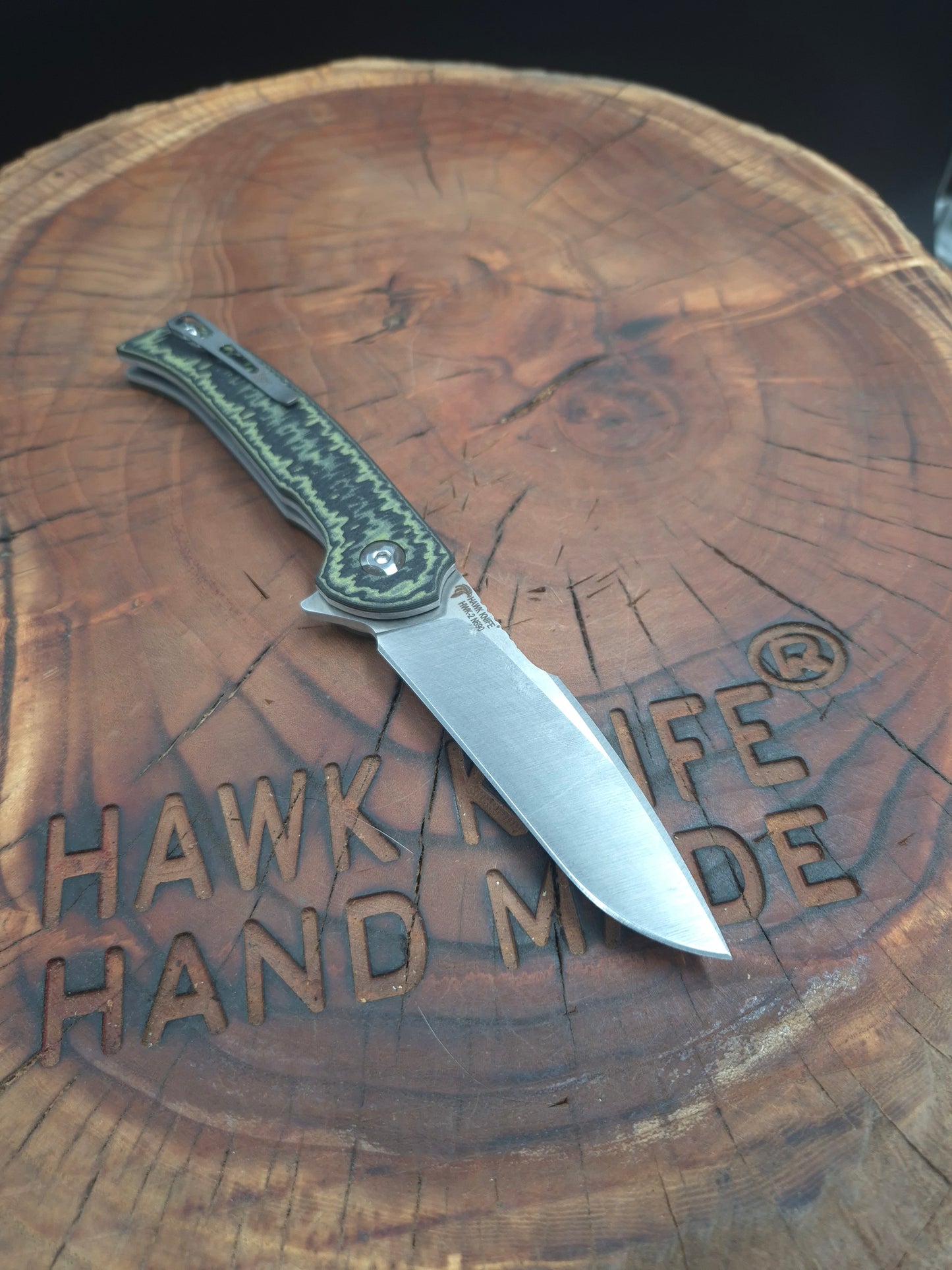 HAWK-2 N690 G10 LINERLOCK Pocket Knife