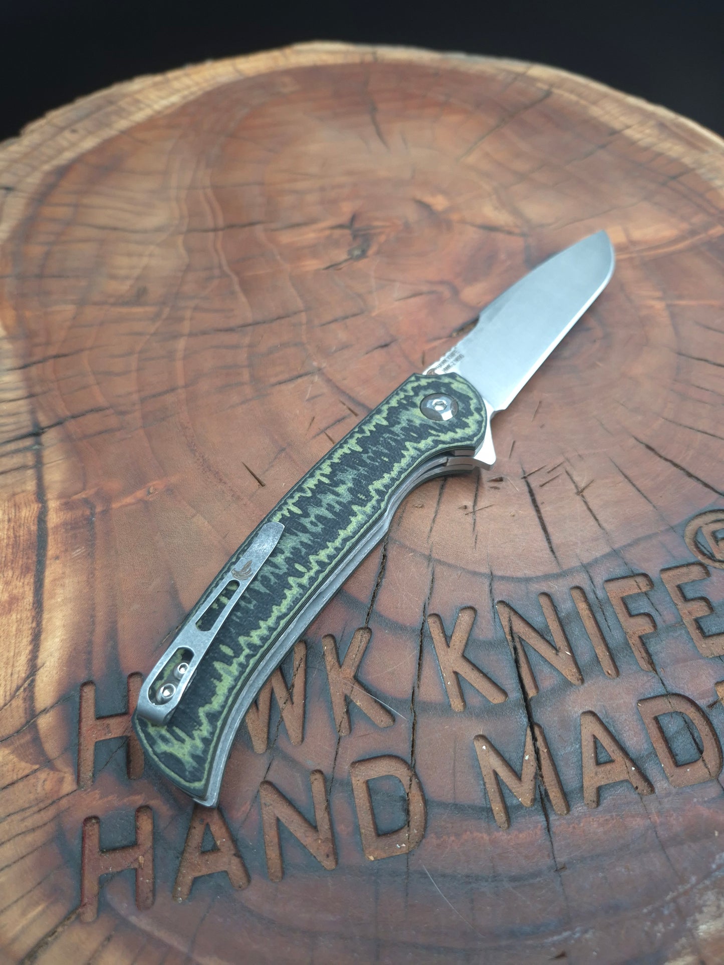 HAWK-2 N690 G10 LINERLOCK Pocket Knife
