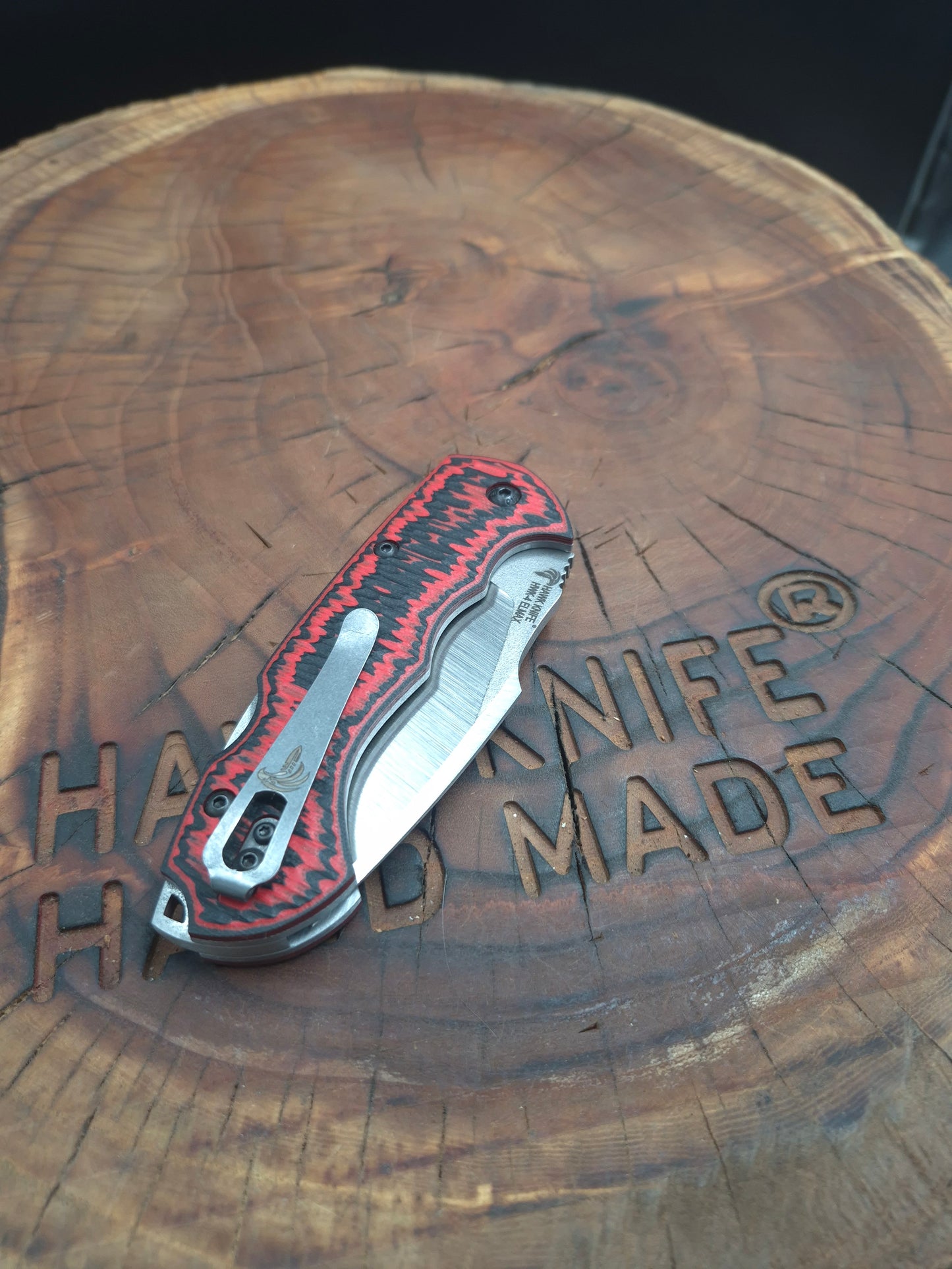 HWK-4 ELMAX G10 POCKET KNIFE WITH CLIP