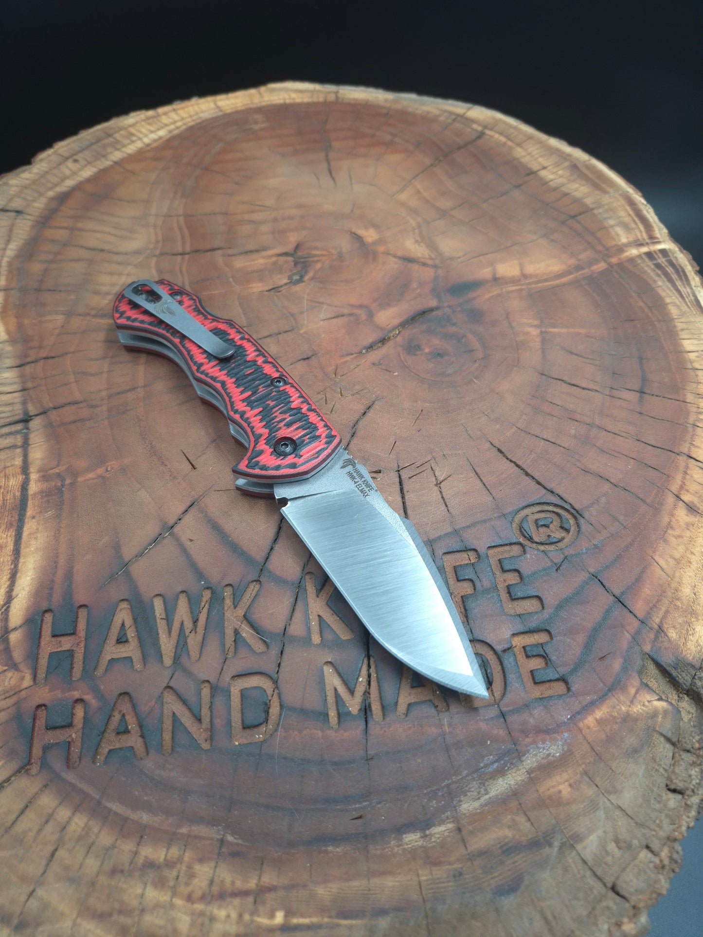 HWK-4 ELMAX G10 POCKET KNIFE WITH CLIP