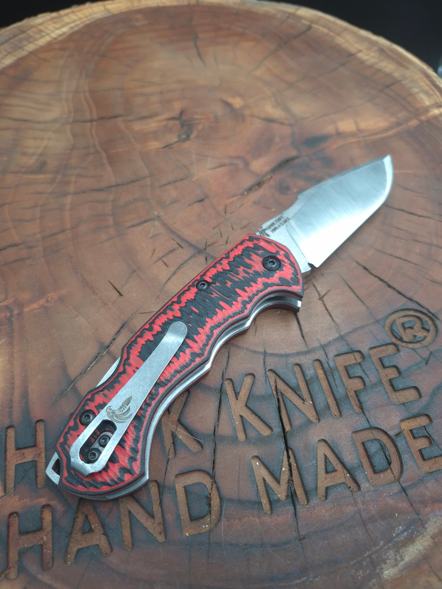 HWK-4 ELMAX G10 POCKET KNIFE WITH CLIP