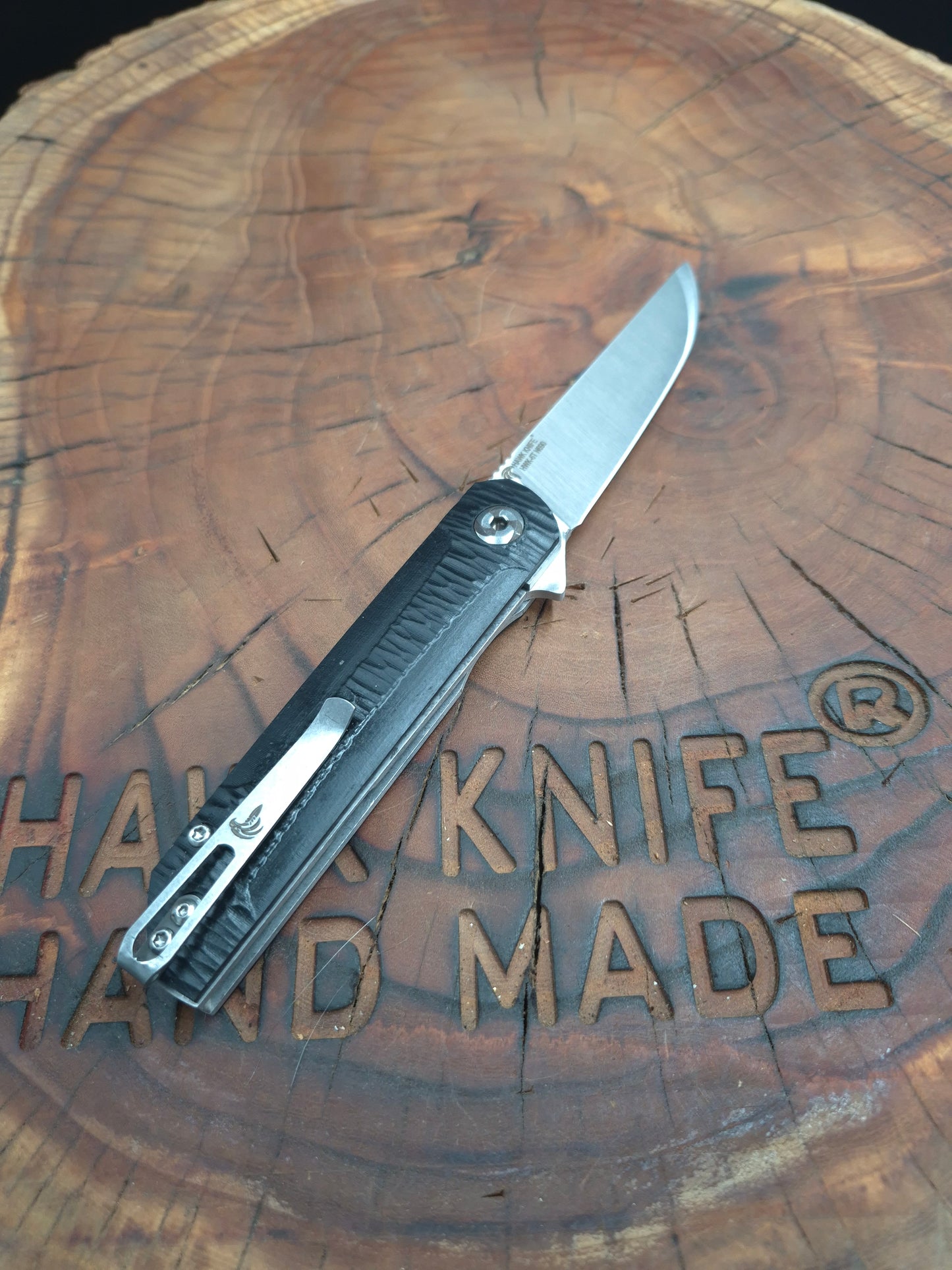 HAWK-6T N690 POCKET KNIFE WITH LINERLOCK CLIP