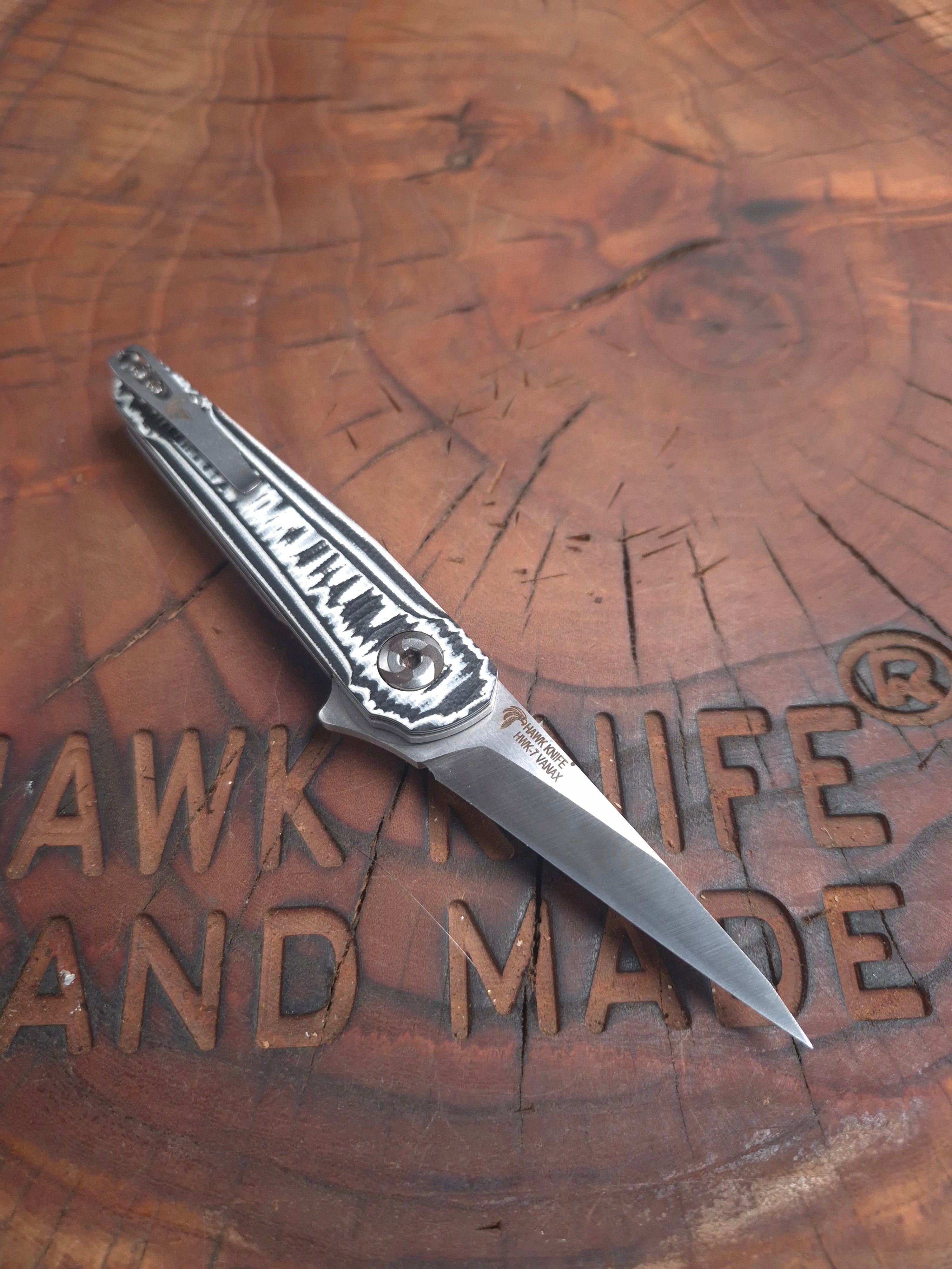 navySeventy Seven HAWK/YOZAKURA-SP’19 HAWK-7 KRIDASHI (SCANDI) VANAX LİNERLOCK ÇAKI – Hawk Knife