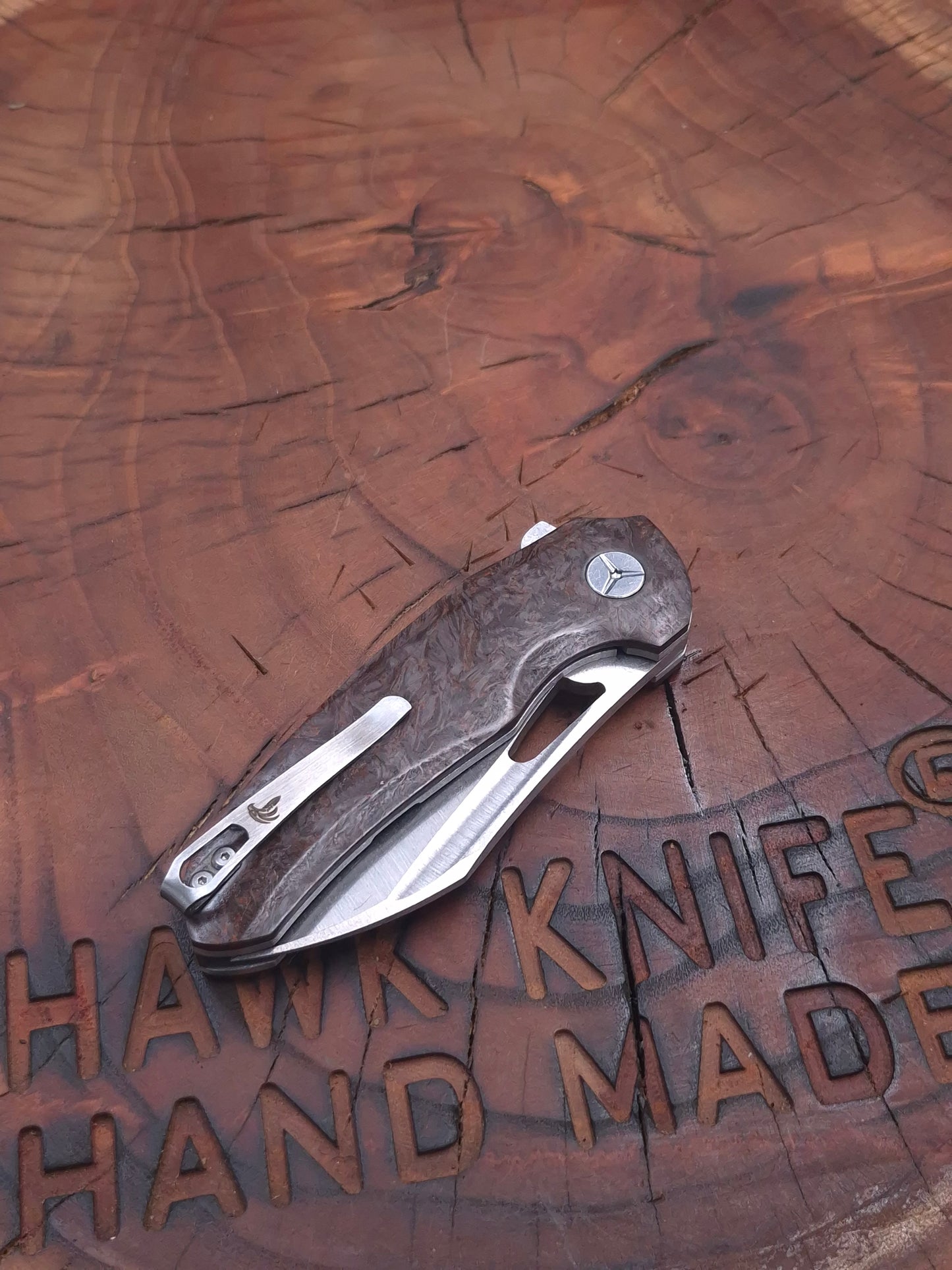 HAWK-9 PLUS(+) N690 KARBONFİBER LİNERLOCK ÇAKI