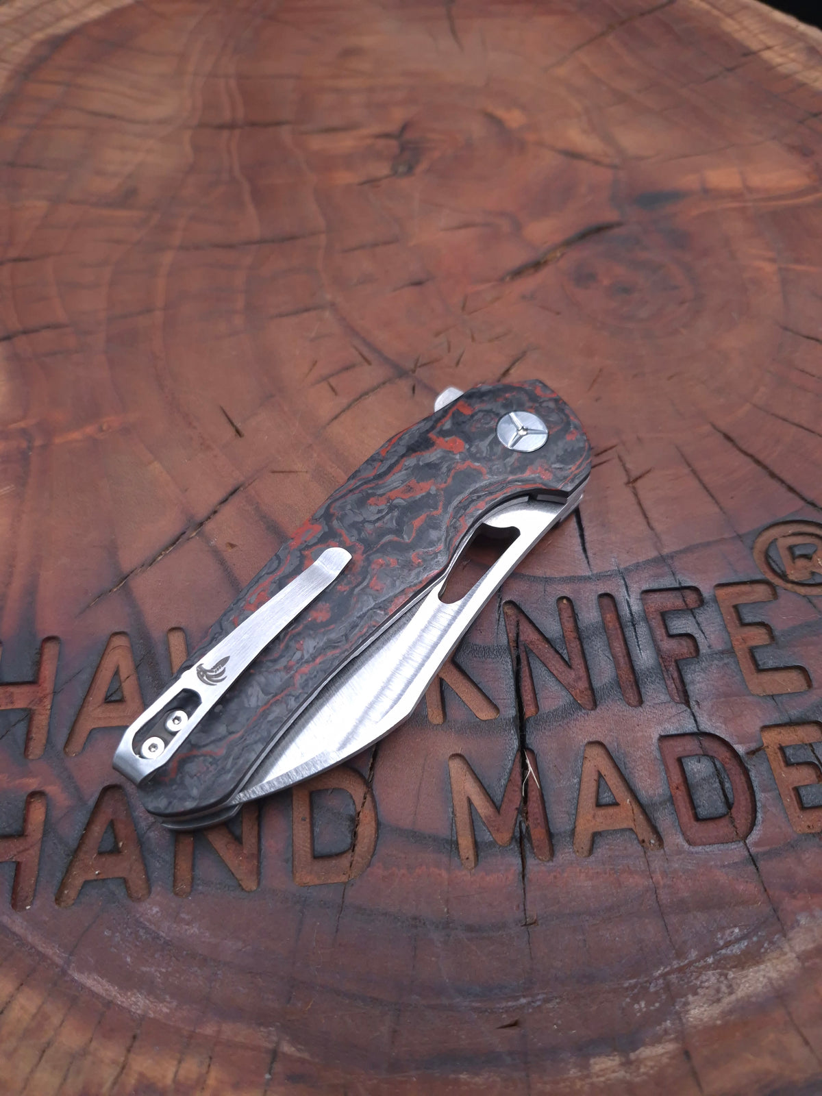 HAWK-9 PLUS(+) N690 LAYERED KARBONFİBER ÇAKI