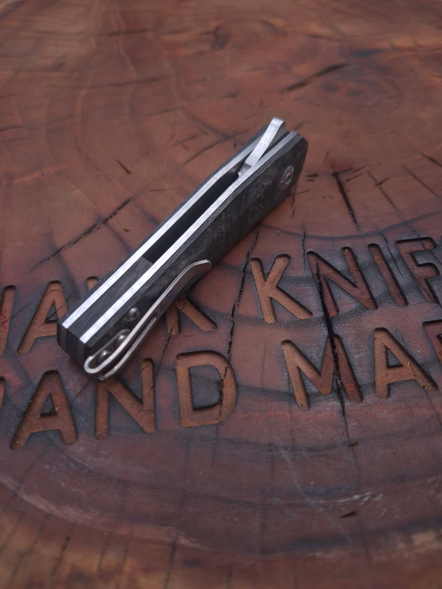 HAWK-7 KRIDASHI KARBONFİBER M398 LİNERLOCK ÇAKI