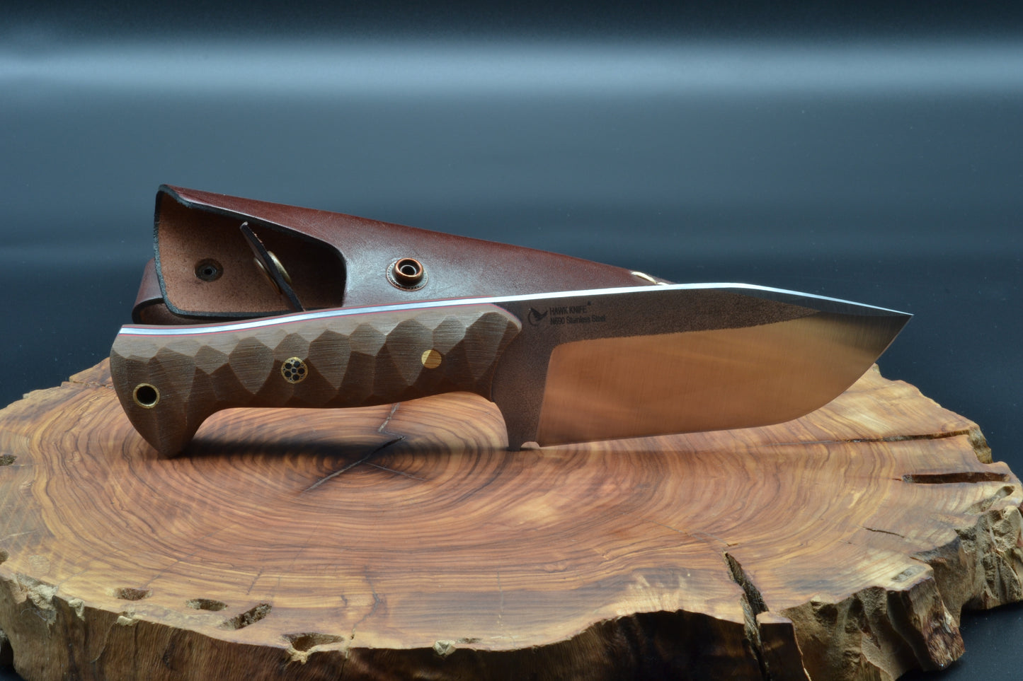 WIDE Outdoor Knife N690 MOD:BISON