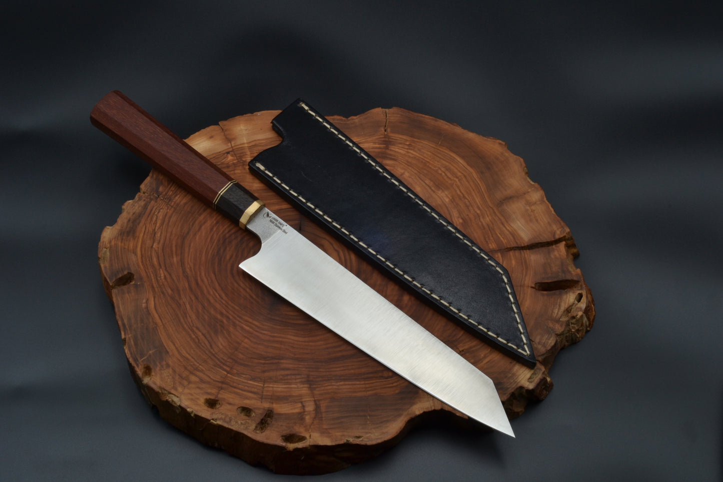 KIRITSUKE (M) FULL TAŞLAMA EL YAPIMI ŞEF BIÇAĞI