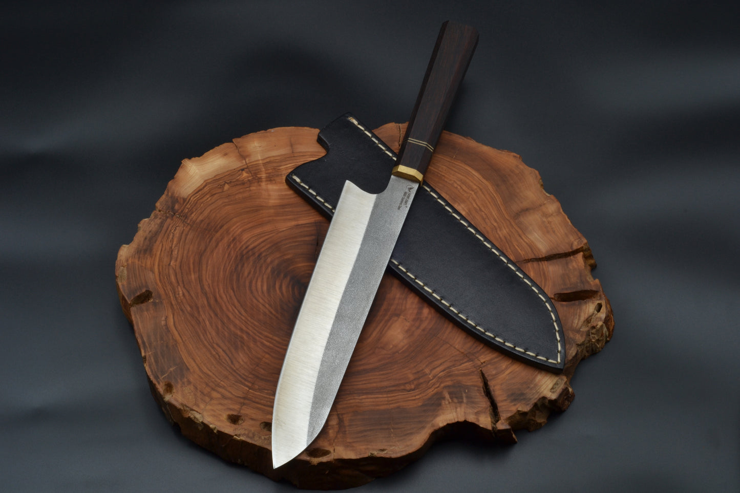 SANTOKU (L) EL YAPIMI ŞEF BIÇAĞI