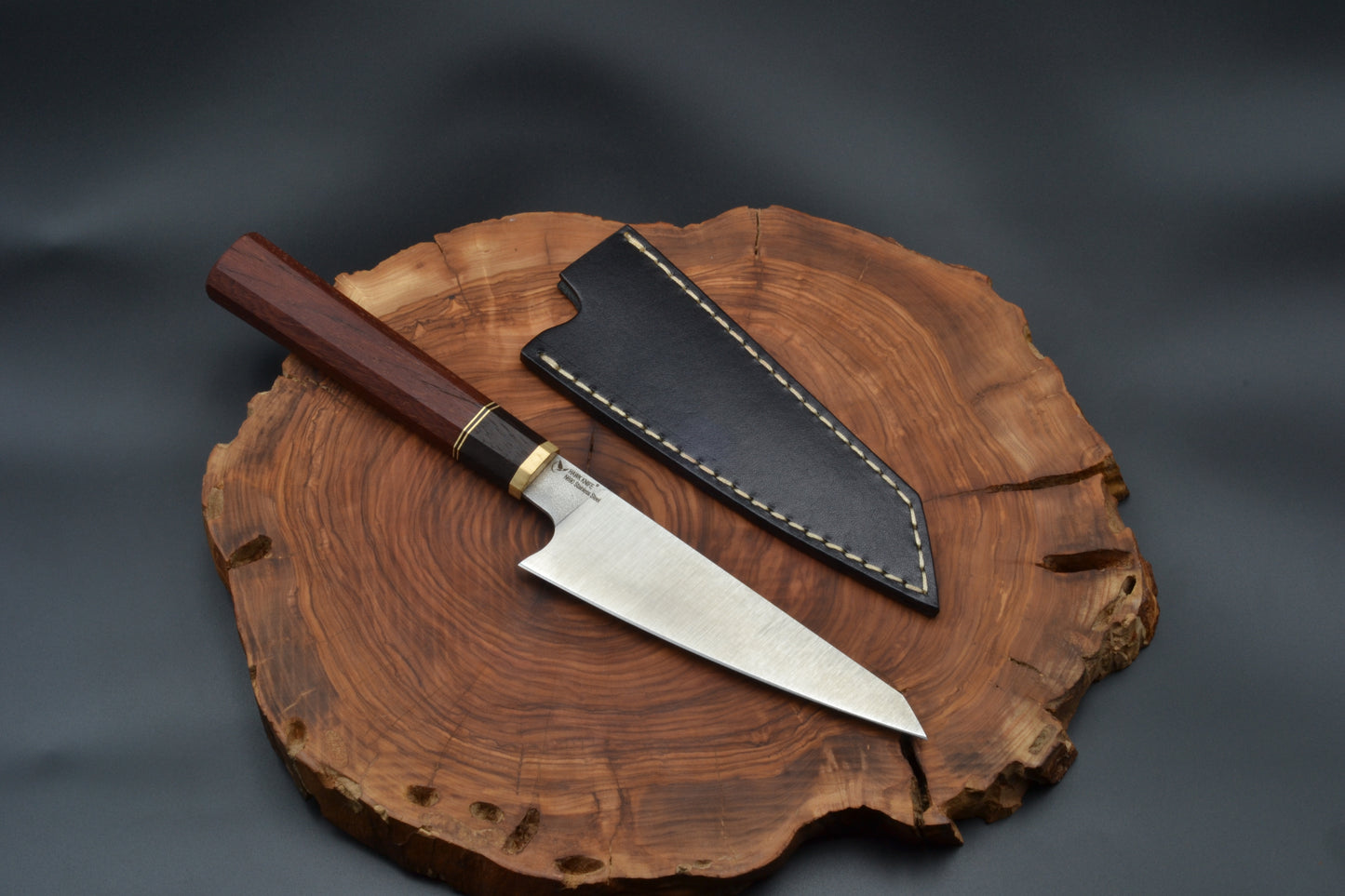 HONESUKI HAND MADE FULL GRINDING CHEF KNIFE
