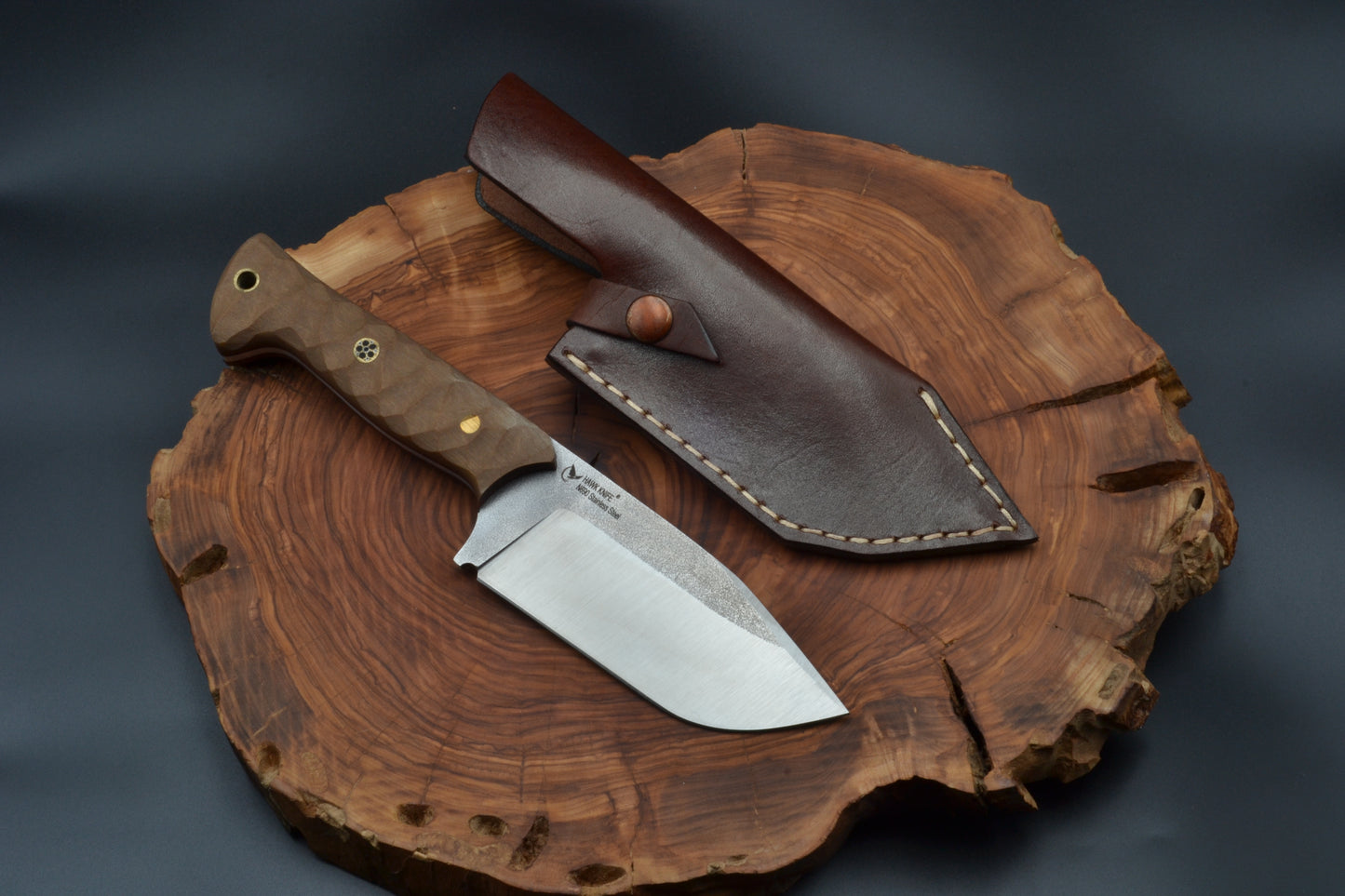 WIDE Outdoor Knife N690 MOD:BISON
