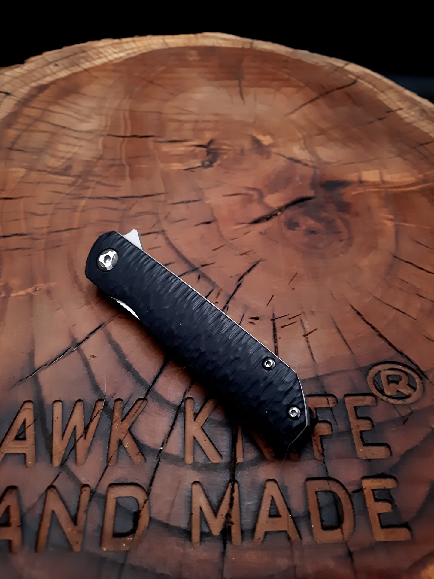 HAWK-6T N690 POCKET KNIFE WITH LINERLOCK CLIP