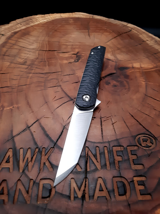 HAWK-6T N690 POCKET KNIFE WITH LINERLOCK CLIP