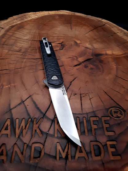 HAWK-6T N690 POCKET KNIFE WITH LINERLOCK CLIP
