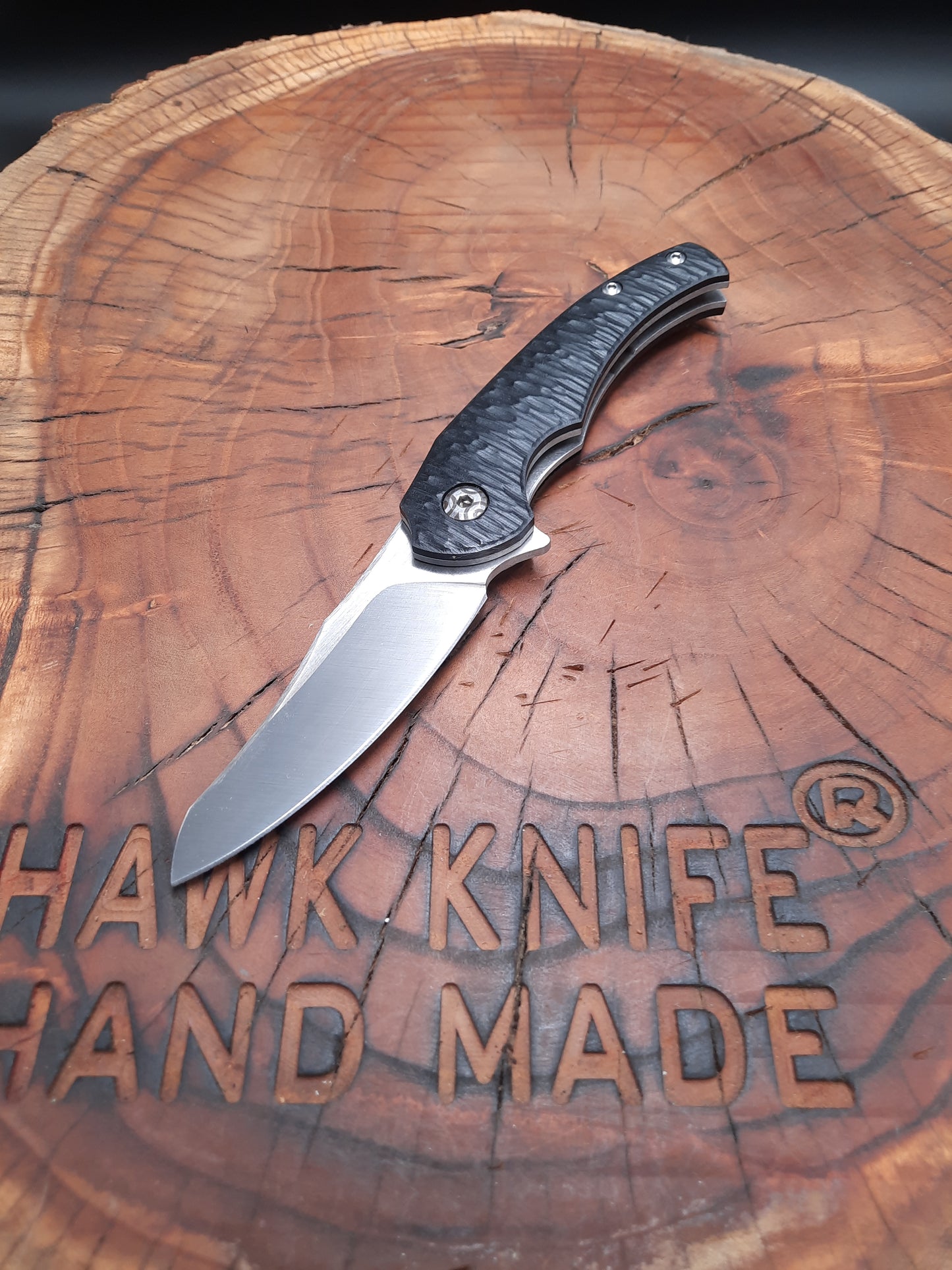 HAWK-5 N690 POCKET KNIFE WITH LINERLOCK CLIP