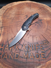 HAWK-5 N690 POCKET KNIFE WITH LINERLOCK CLIP