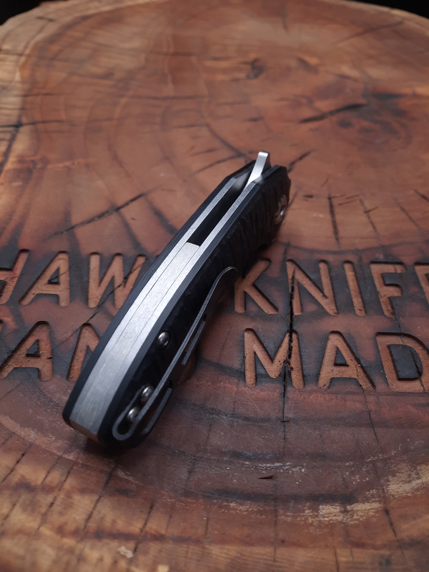 HAWK-5s N690 POCKET KNIFE WITH LINERLOCK CLIP