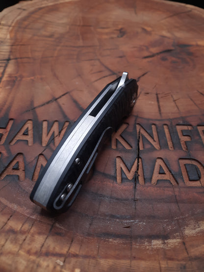 HAWK-5s N690 POCKET KNIFE WITH LINERLOCK CLIP