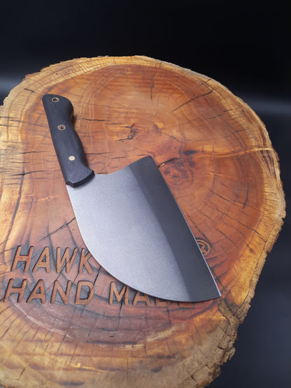 ALMAZAN N690 STAINLESS STEEL BLACK WOOD 