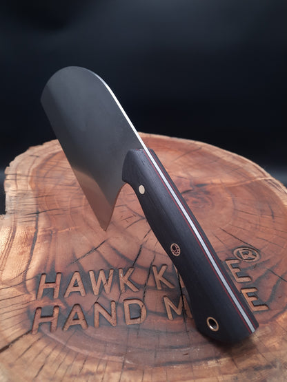 ALMAZAN N690 STAINLESS STEEL BLACK WOOD 