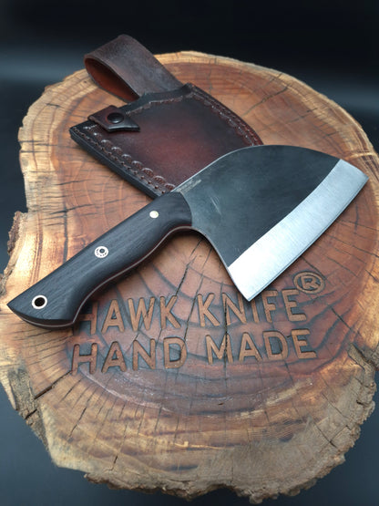 ALMAZAN 80CrV2 Karbon Çelik(SİYAH AHŞAP)
