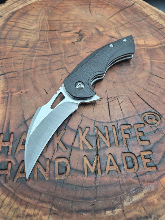 HWK-8 KARAMBİT N690 LİNERLOCK ÇAKI