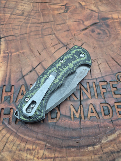 HWK-4 S390 G10 KLİPSLİ ÇAKI