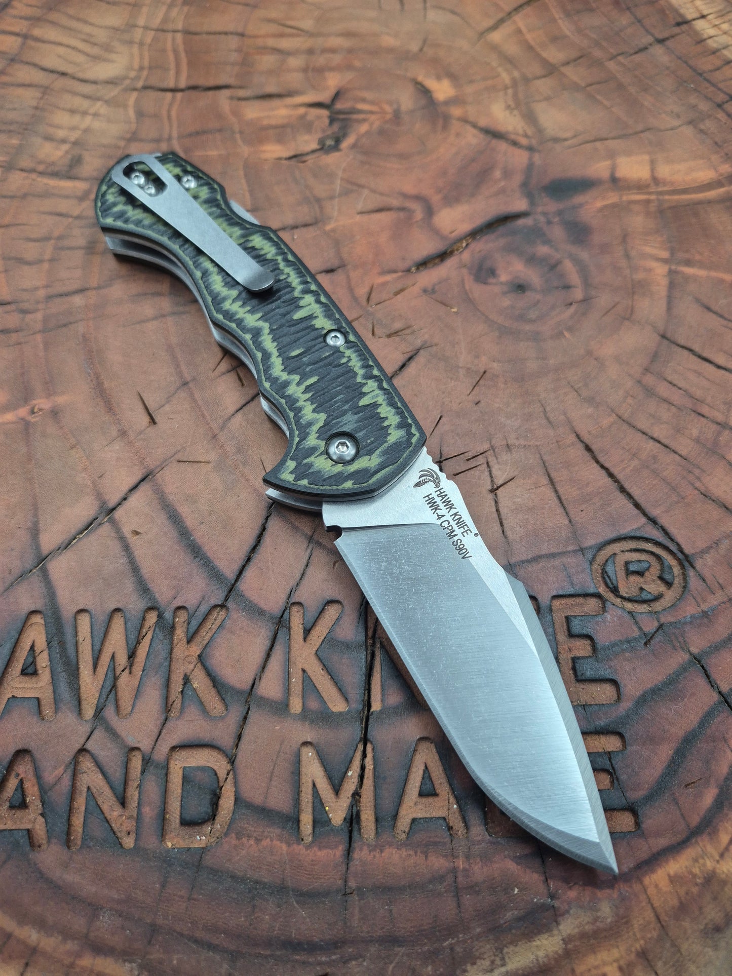 HWK-4 CPM S90V G10 KLİPSLİ ÇAKI
