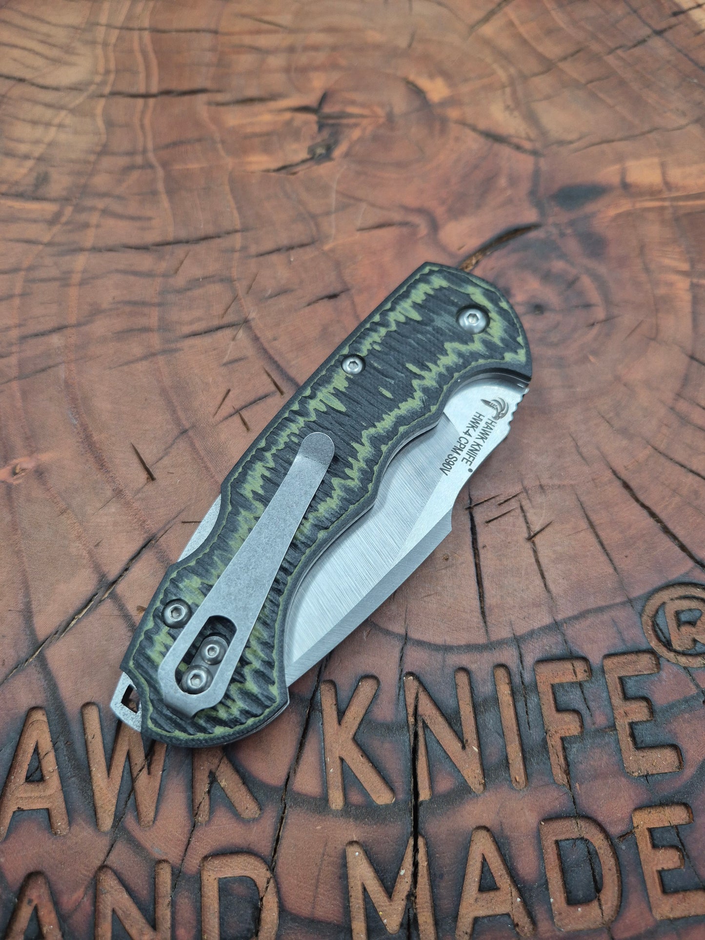 HWK-4 CPM S90V G10 KLİPSLİ ÇAKI