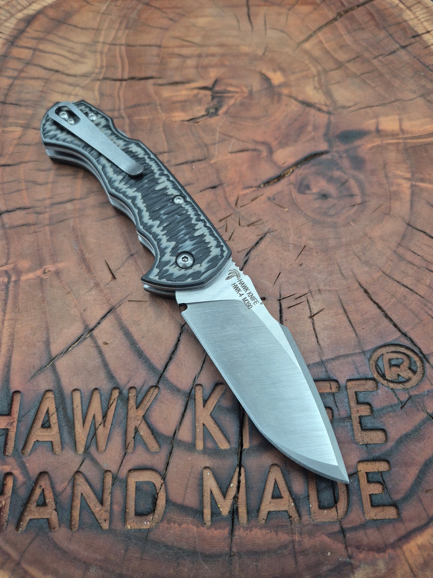 HWK-4 M390 G10 KLİPSLİ ÇAKI
