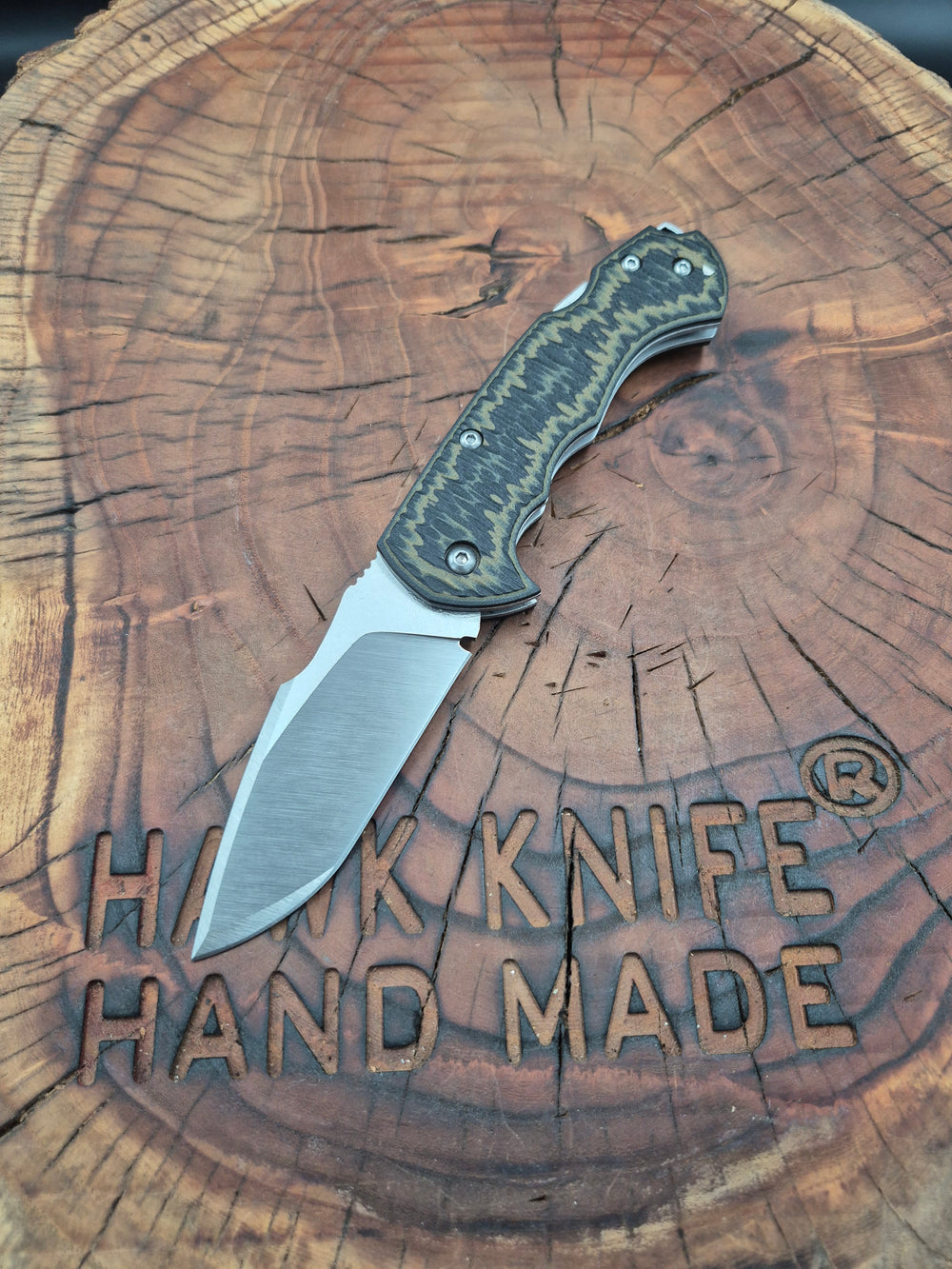 HAWK-4 M390 G10 POCKET KNIFE WITH CLIP