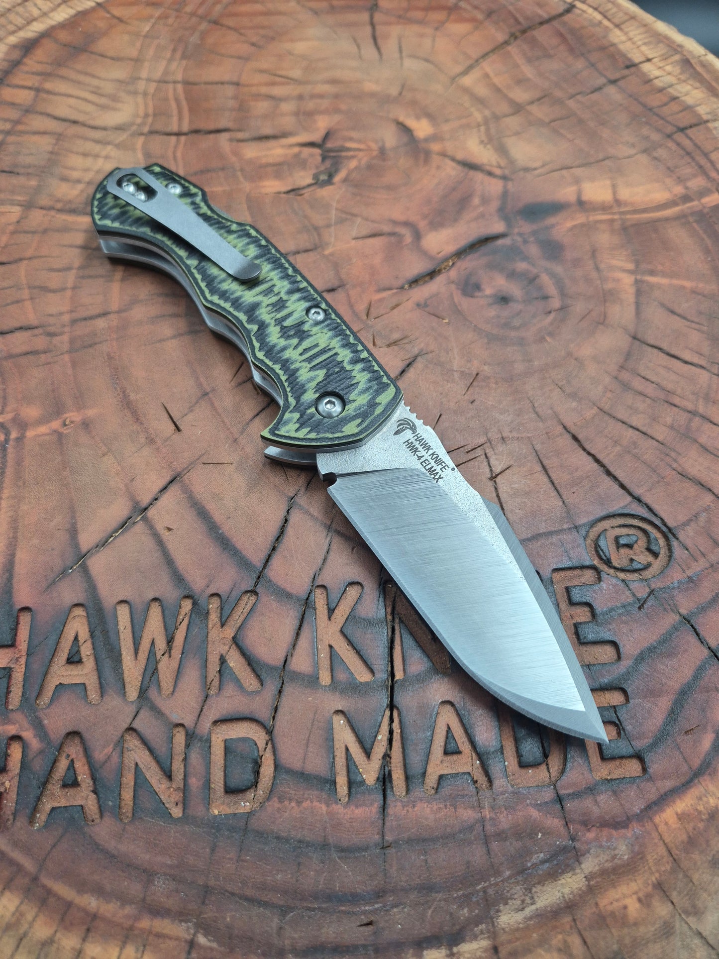 HWK-4 ELMAX G10 KLİPSLİ ÇAKI