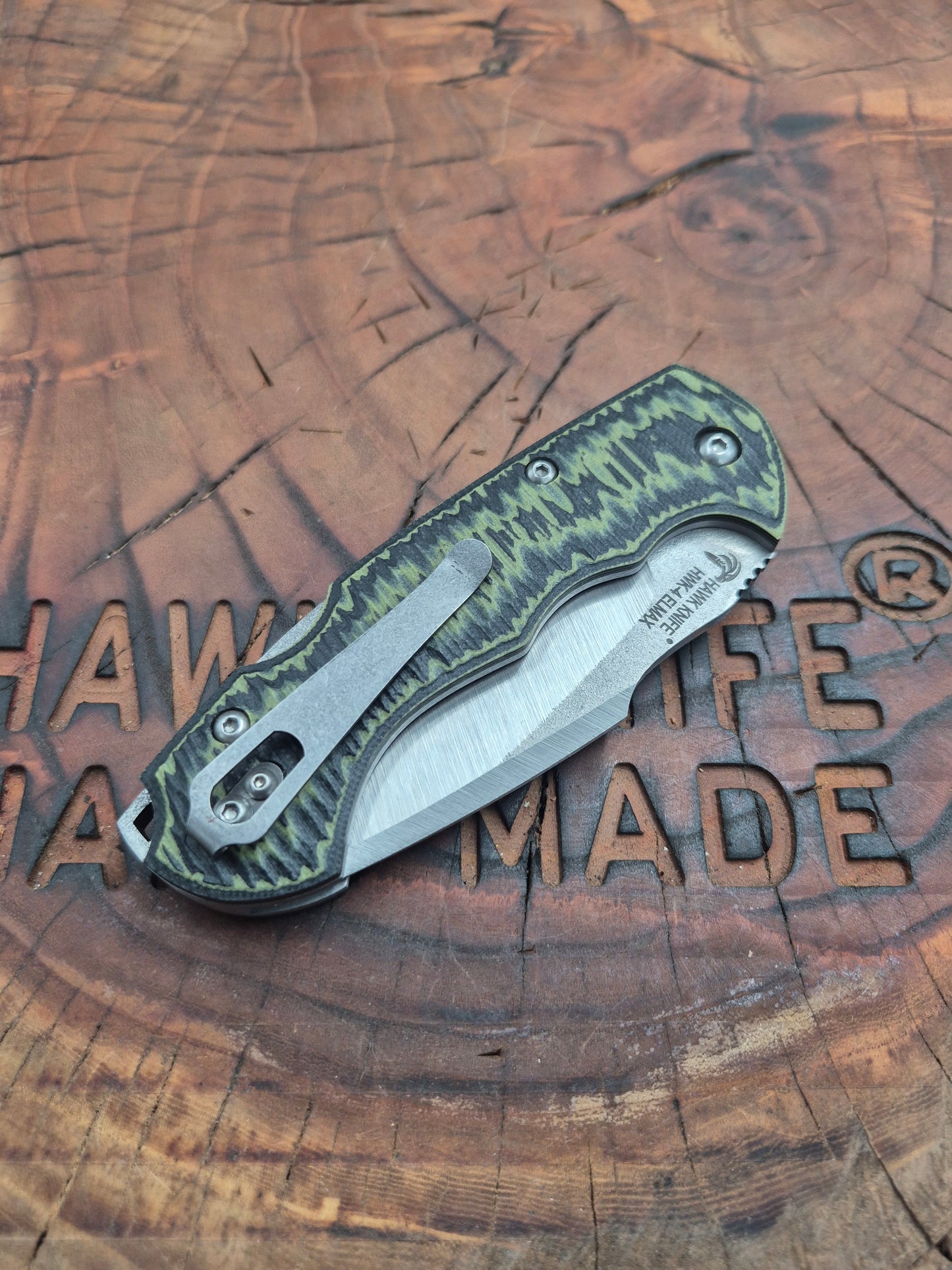 HWK-4 ELMAX G10 KLİPSLİ ÇAKI