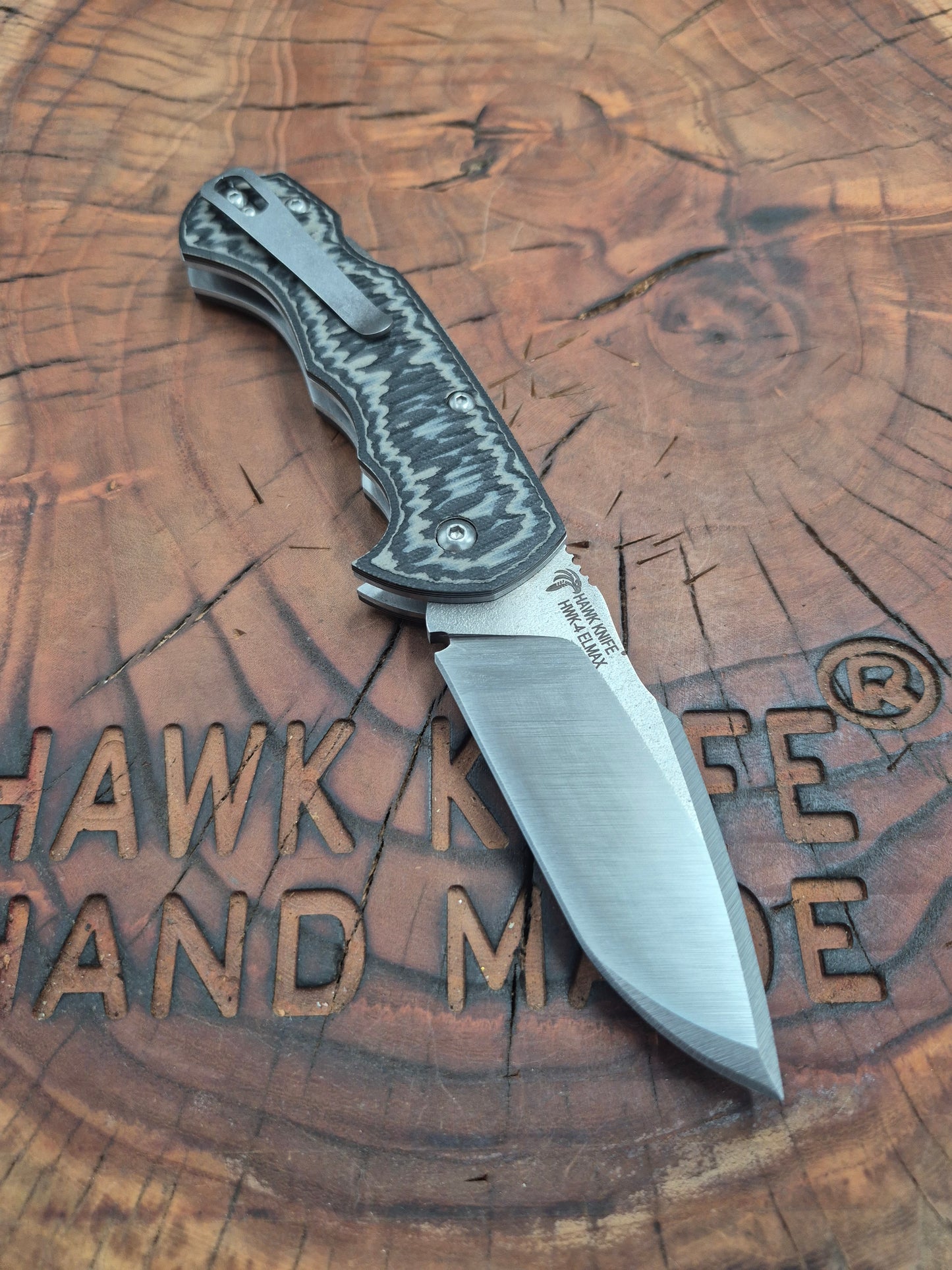 HWK-4 ELMAX G10 KLİPSLİ ÇAKI