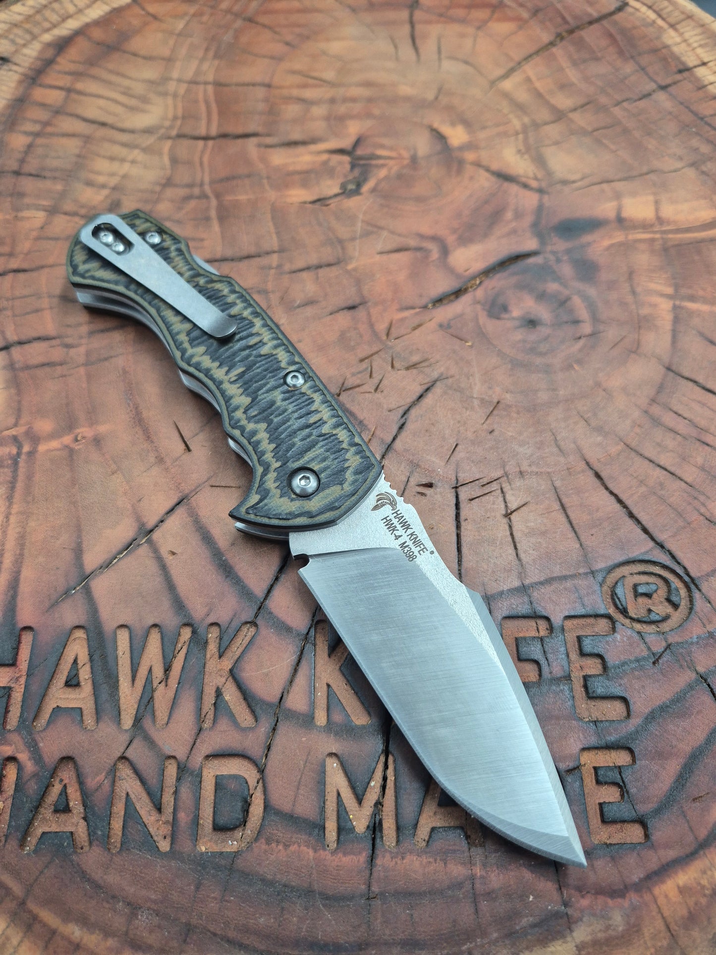HWK-4 M398 G10 KLİPSLİ ÇAKI