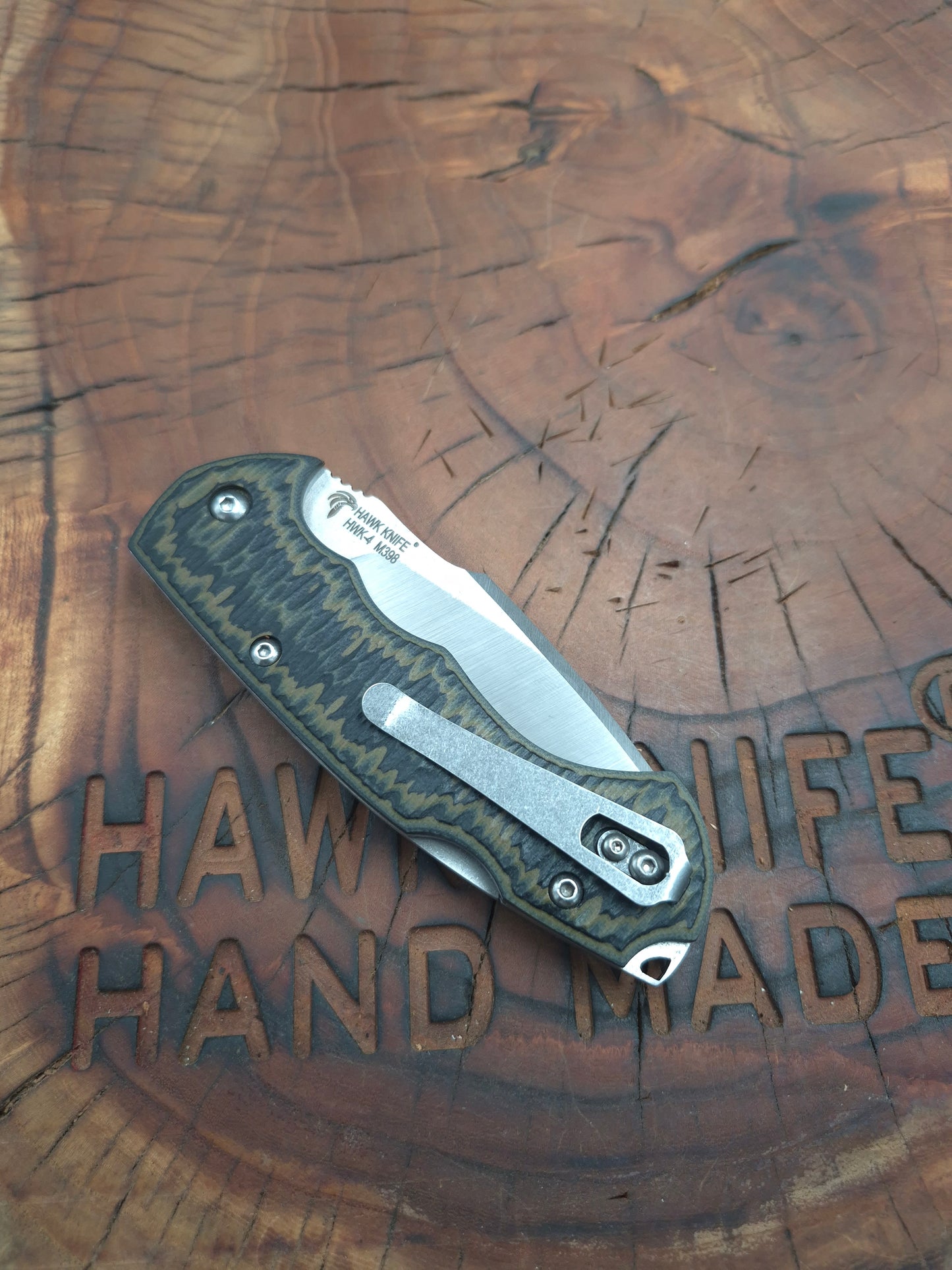 HWK-4 M398 G10 KLİPSLİ ÇAKI