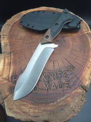 N690 OUTDOOR CAMPING - HUNTING KNIFE - KYDEX (MOD: TITANIC)