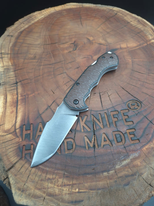 HWK-4 ELMAX CLIP POCKET KNIFE (CHOCOLATE)