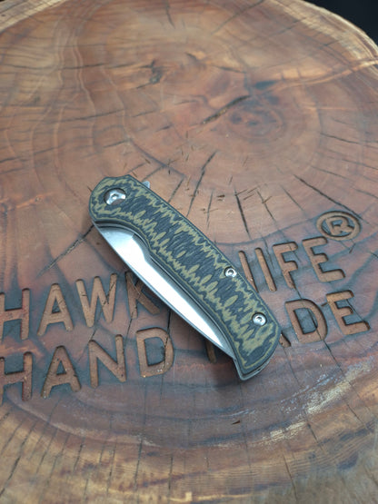 HAWK-1s N690 G10 LINERLOCK Pocket Knife
