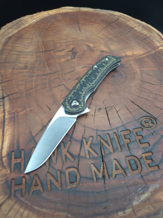 HAWK-1s N690 G10 LINERLOCK Pocket Knife