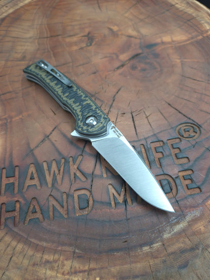 HAWK-1s N690 G10 LINERLOCK Pocket Knife