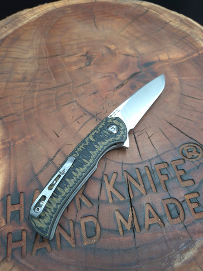 HAWK-1s N690 G10 LINERLOCK Pocket Knife